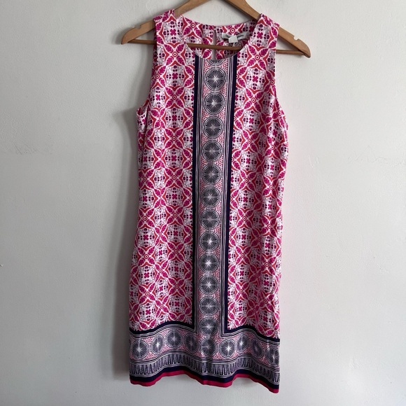 Tommy Bahama 100% Linen Tropical Hawaiian Floral Summer Vacation Dress Sz S - Picture 3 of 9